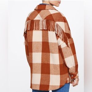 Steve Madden Bonnie Plaid Flannel Shacket